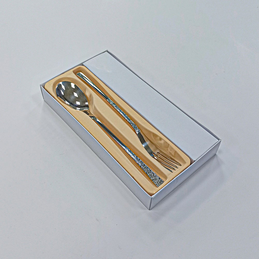 قاشق و چنگال جعبه ای سیلور کد8 کرکماز