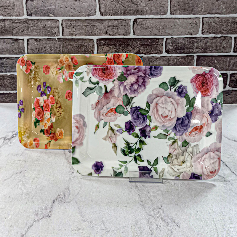 سینی گلدن گلدار کوچک هومکس 