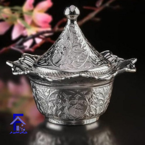 قندان مربع 576 طلایی Zara