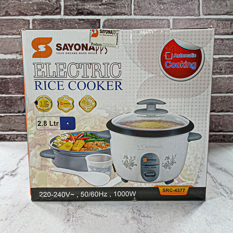 پلوپز 1000وات 2/8لیتر کد4377 SAYONA