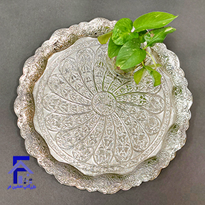 سینی گرد بزرگ سیلور کد119 Asia