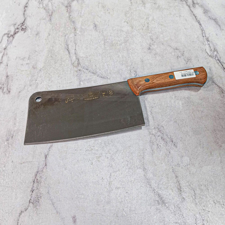 ساطور دسته چوبی 8 حیدری