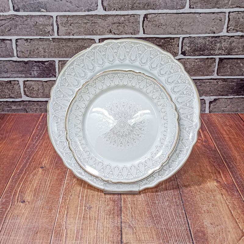 سرویس 102 پارچه گرد کنگره الگانس گل809 چینی پردیس 