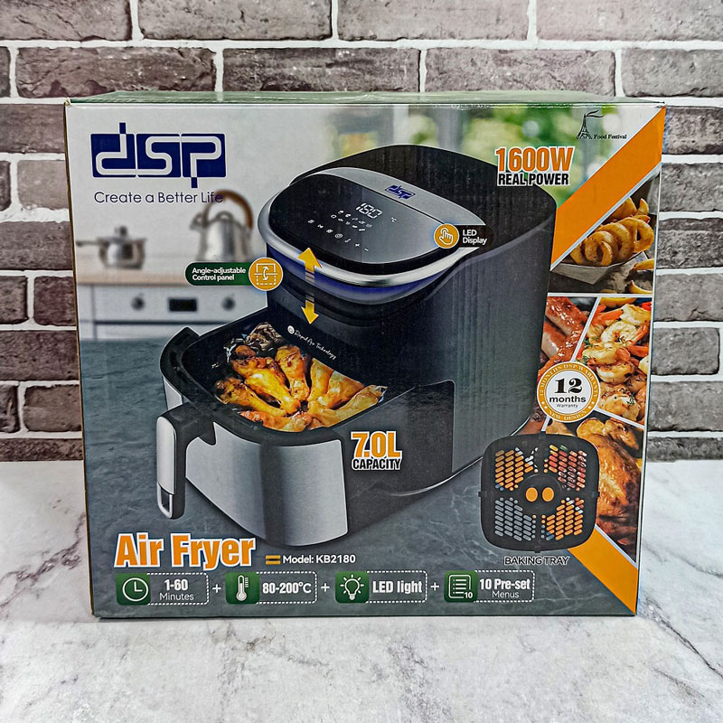 سرخ کن 7لیتر 1600وات کد2180 DSP