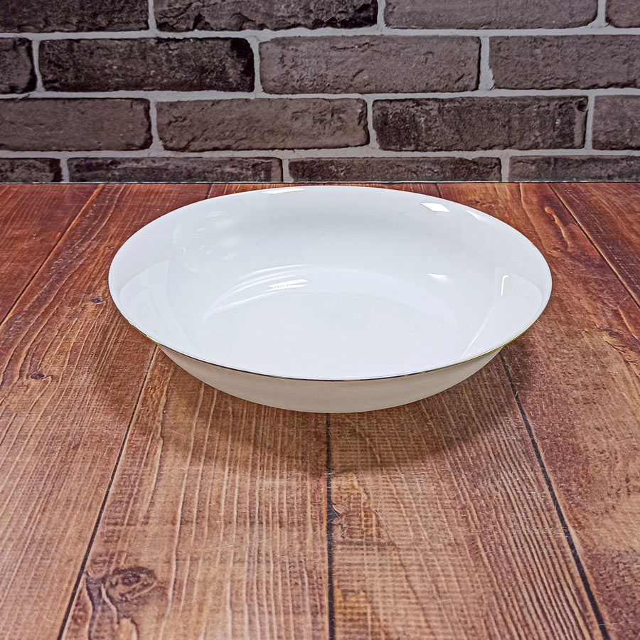 دیس گود 1030 سفید لب طلا طرح O پارس اپال