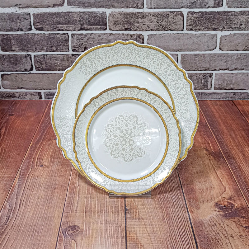 سرویس 102 پارچه گرد کنگره الگانس گل823چینی پردیس 