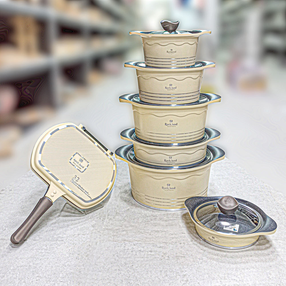 سرویس قابلمه 14پارچه مونیخ کرمی راکلند