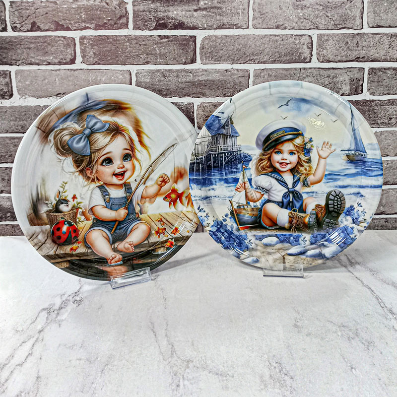 سینی ملامین طرح رخ کد302 زعفرانیه 