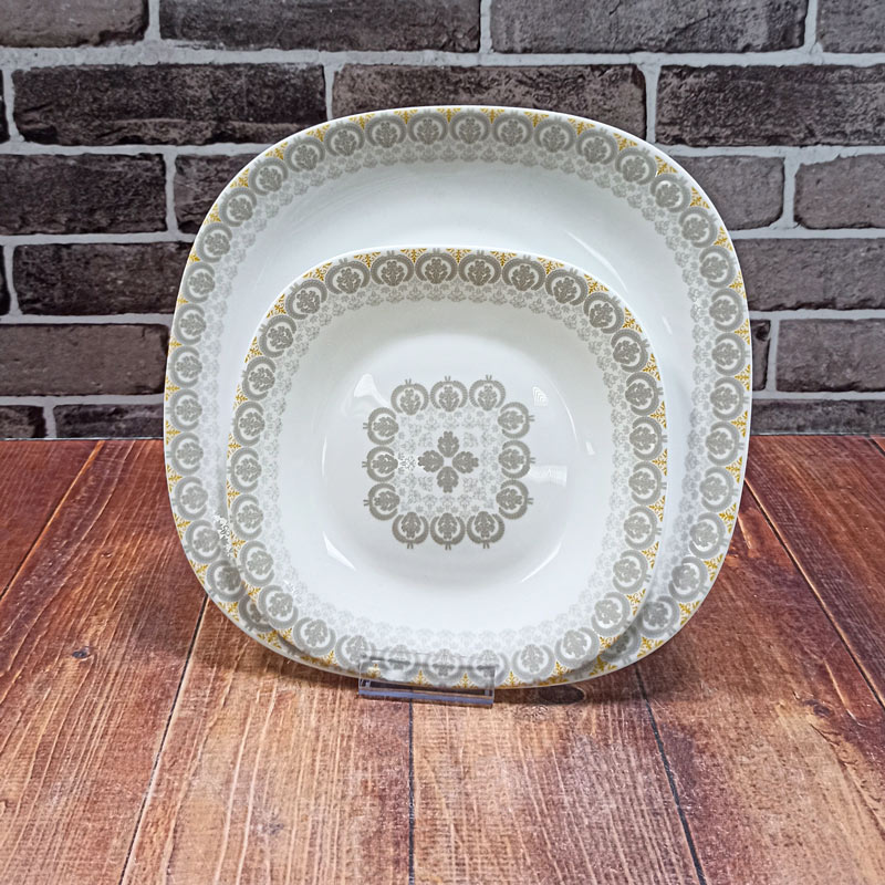 26پارچه چهارگوش آرمنیا خاکستری دینو