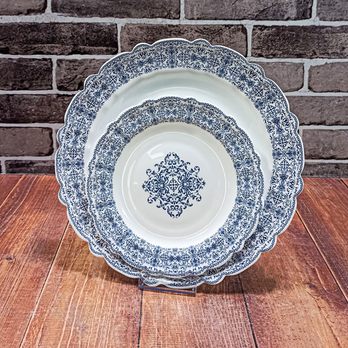 25پارچه کنگره ویوتا سرمه ای ایروپال