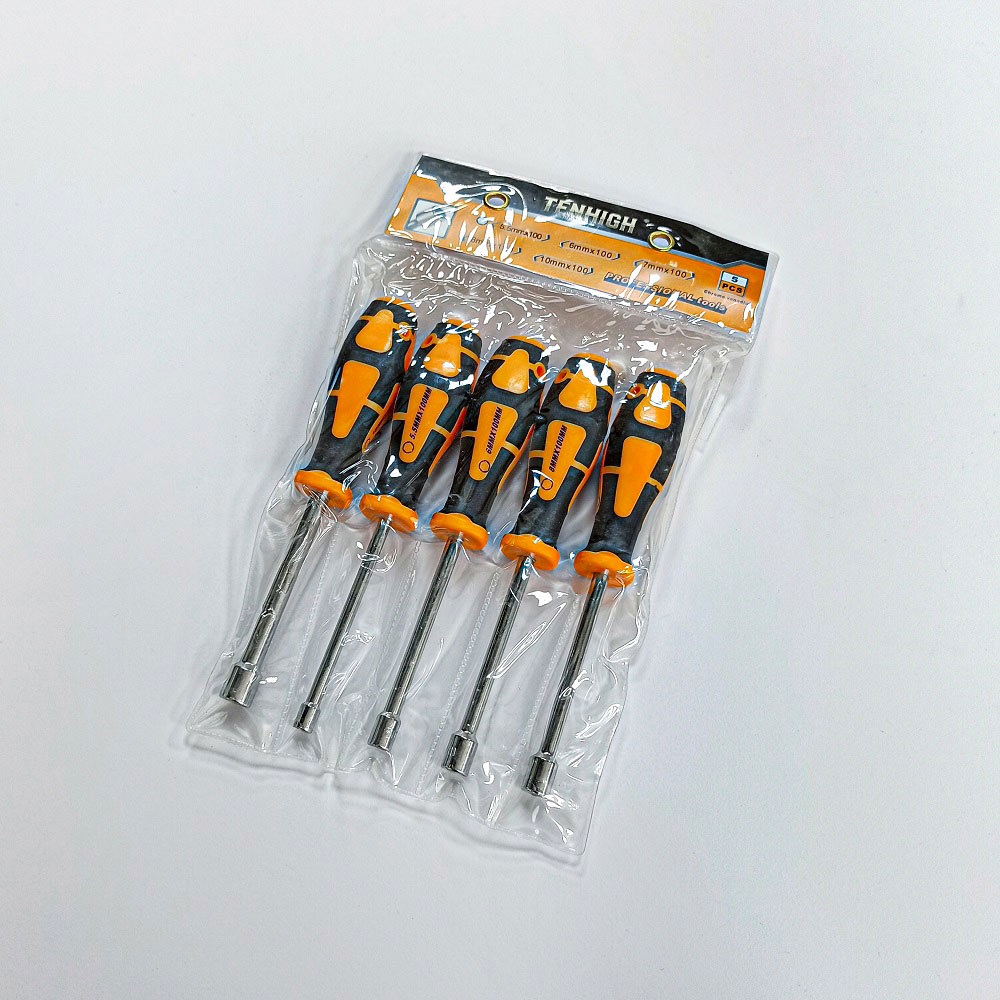 پیچ گوشتی 5عددی بکسی TENHIGH