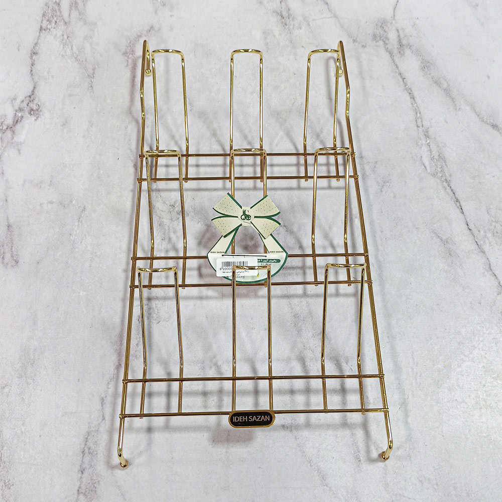 جالیوانی آویز 9شاخه طلا T401 ایده سازان