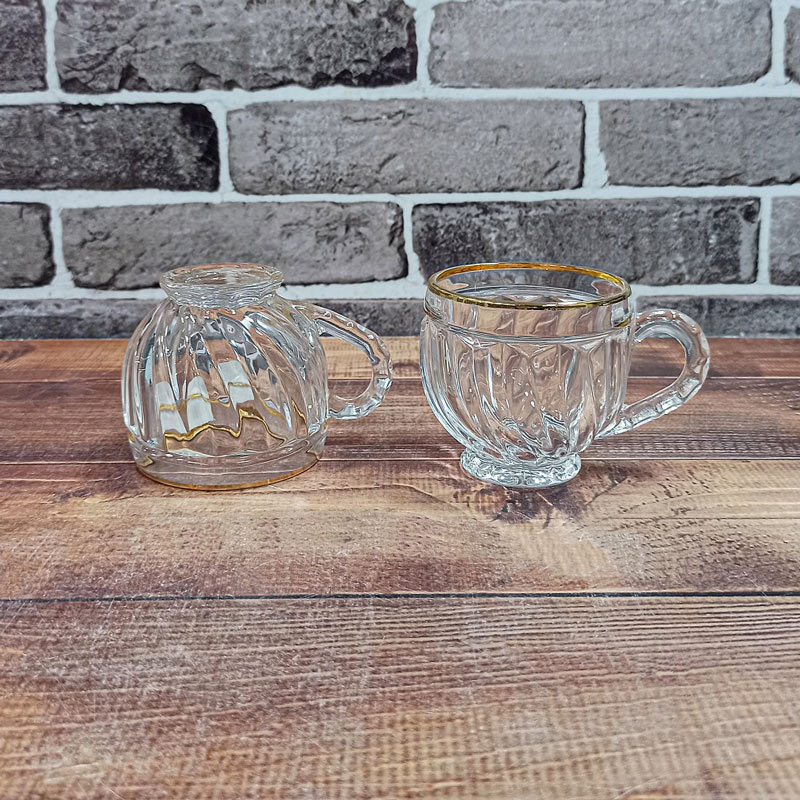 فنجان تولیپ لب طلا کد941 MAJESTY