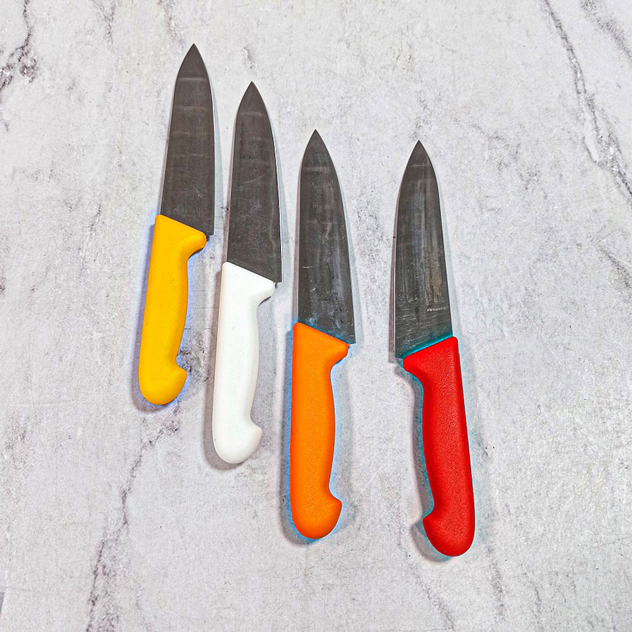 کارد راسته 3037 دسته پلاستیک حیدری